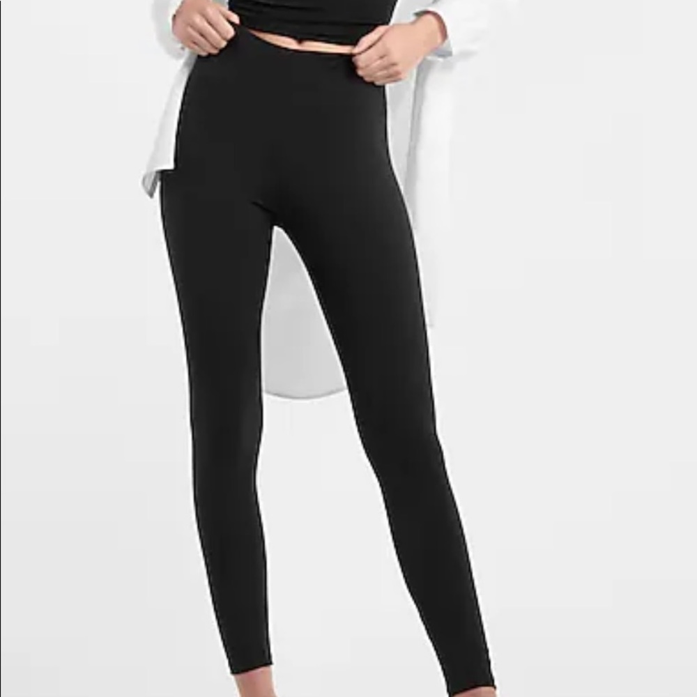 Express Super High Waisted Body Contour Leggings